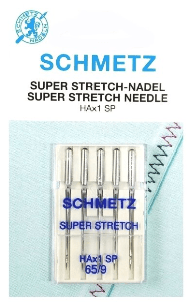 Иглы Schmetz супер-стрейч HAx1 SP 65/9, 5 шт в Заозерном