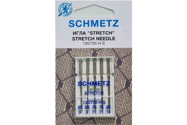 Иглы Schmetz стрейч combi (65x2, 75x2, 90x1), 5 шт в Заозерном